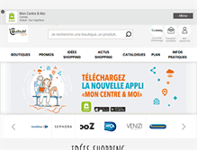 Tablet Screenshot of centre-lecoudoulet.com